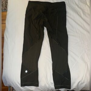 Olive green lululemonn leggings